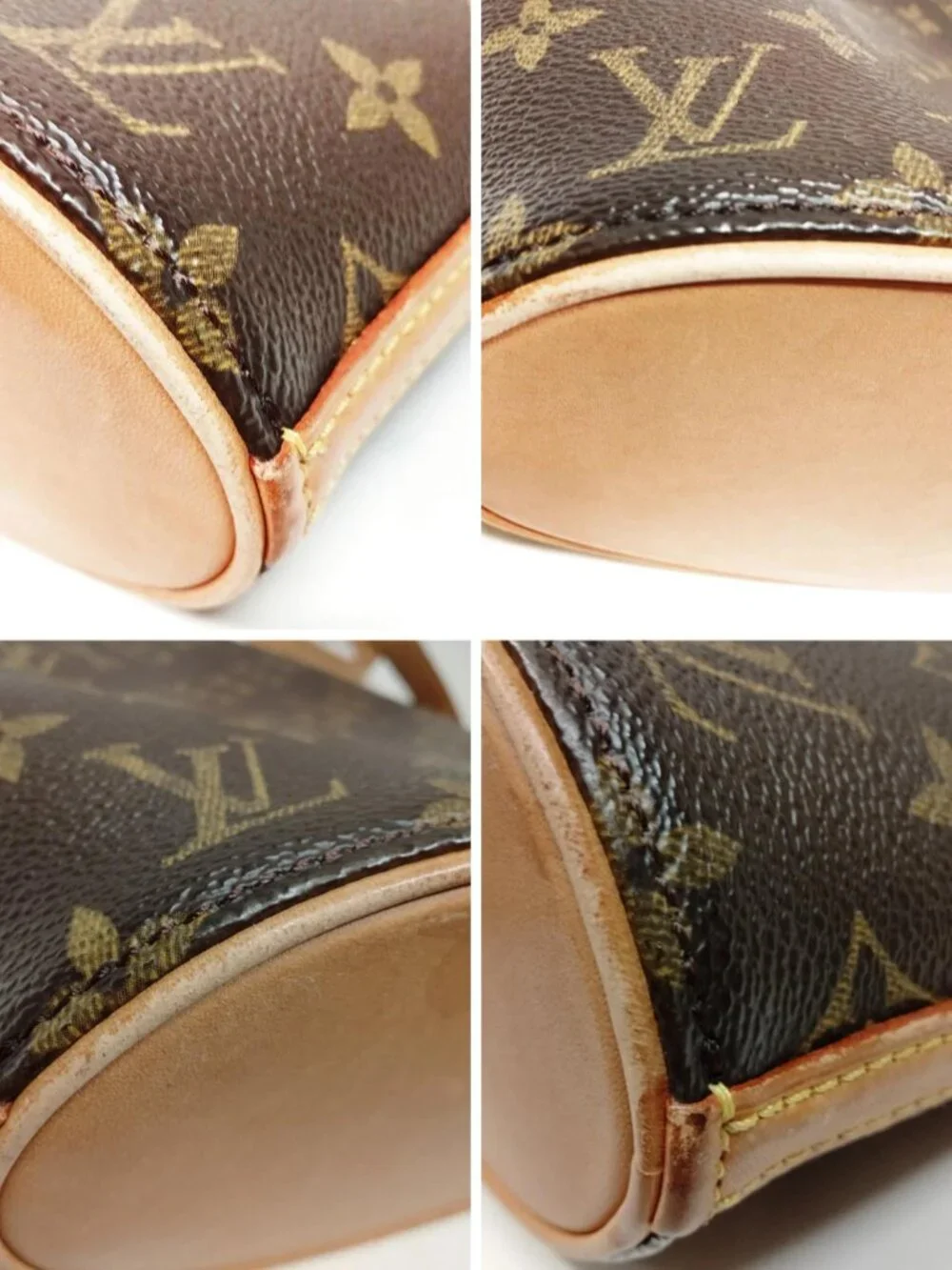 Authentic Louis Vuitton Drouot Monogram Canvas Crossbody Shoulder Bag Vintage
